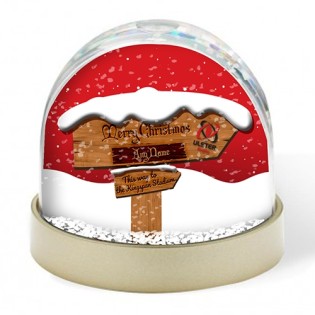 Snow Globe - Christmas Sign