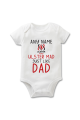 Ulster Rugby Baby Grow- Ulster Mad Just Like Dad